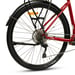 FitNord Ava 700 Elcykel, röd (720 Wh batteri)  med ytterligare ett års garanti