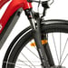 FitNord Ava 700 Elcykel, röd (720 Wh batteri)  med ytterligare ett års garanti