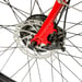 FitNord Classic 200 Elcykel, röd (540 Wh batteri)