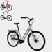 FitNord Classic 300 Elcykel 2024, silver (489,6 Wh batteri)