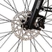FitNord Classic 500 Elcykel 2023, röd (630 Wh högkapacitetsbatteri)