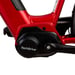 FitNord Classic 500 Elcykel 2023, röd (630 Wh högkapacitetsbatteri)