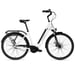 FitNord Classic 500 Elcykel 2024, vit (612 Wh batteri)