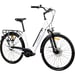 FitNord Classic 500 Elcykel 2023, vit (630 Wh batteri)