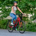 FitNord Ava 200 Elcykel, röd (540 Wh batteri)