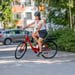 FitNord Classic 200 Elcykel, röd (540 Wh batteri)