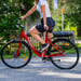 FitNord Classic 200 Elcykel, röd (540 Wh batteri)