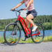 FitNord Ava 500 Elcykel 2023, röd (630 Wh batteri)