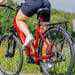 FitNord Ava 500 Elcykel 2023, röd (630 Wh batteri)