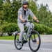 FitNord Ranger 500 Elmountainbike, mintgrön (630 Wh batteri)  med ytterligare ett års garanti