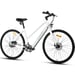 Fitnord Flow+ Elcykel, Vit