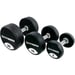 Gummerad hantel 27,5 kg (par), FitNord **sekunda vara**