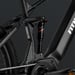 FitNord Ranger 700FS heldämpad Elmountainbike 2024, svart (720 Wh batteri)