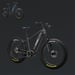 FitNord Rumble 1000 Elfatbike 2024, svart (856,8 Wh batteri)