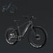 FitNord Rumble 500 Elfatbike 2024, svart (720 Wh batteri)
