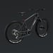 FitNord Rumble 500 Elfatbike 2024, svart (720 Wh batteri)
