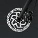 FitNord Rumble 500 Elfatbike 2024, svart (720 Wh batteri)