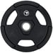 FitNord Viktskiva 15kg, Tri-Grip Black
