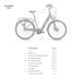 FitNord Classic 500 Elcykel 2024, silver (630 Wh batteri)