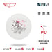 Yikun Tiger Line Fu Frisbee golf disc, gul