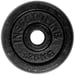 inSPORTline Blacksteel Viktskiva 30 mm 1,25 kg