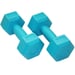 SportVida kantiga vinylhantlar 1 kg (PAR)