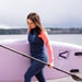 FitNord Aqua Leaf 340 SUP-brädsats, rosa