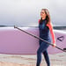 FitNord Aqua Leaf 340 SUP-brädsats, rosa