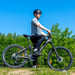 FitNord Ranger 700FS heldämpad Elmountainbike 2023, svart (720 Wh batteri)