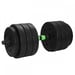 SportVida Justerbara hantlar 40 kg, gröna