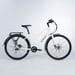 Scushi Norway Universe Elcykel, vit (360 Wh batteri)
