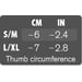 Rehband RX Tumstöd 1,5 mm, svart