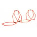 Agility Ladder teknikstegar / hexagonala ringar, Sveltus