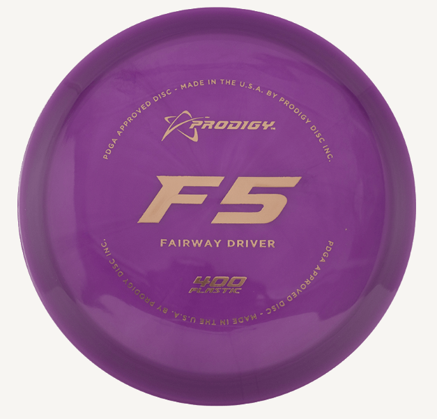 Prodigy Disc F5 400 Fairway Driver Frisbee golf disc, Lila