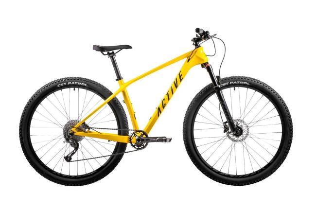Active Fly Carbon 110 29” Mountainbike 2022, gul