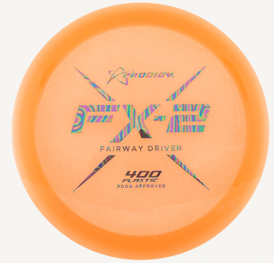 Prodigy Disc FX-2 400 Fairway Driver Frisbee golf, Orange disc