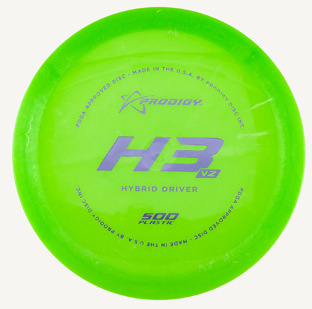 Prodigy Disc H3 V2 500 Distance Driver Frisbee golf disc, Grön