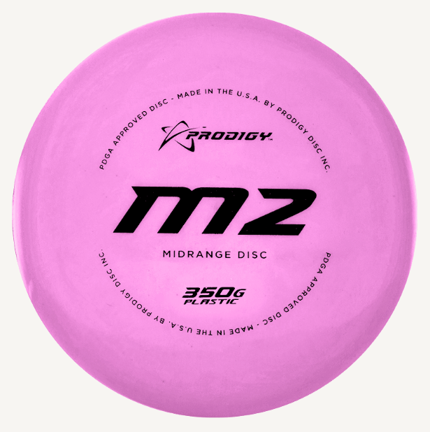 Prodigy Disc M2 350G Midrange Frisbee golf disc, Rosa