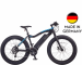 Elfatbike NCM Aspen, svart (624 Wh högeffektsbatteri)