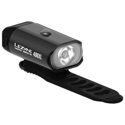 Lezyne uppladdningsbar Led framlampa cykel Mini Drive 400XL, svart