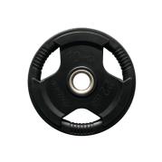 Viktskiva 10 kg, FitNord Tri-Grip Svart G2