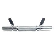 FitNord Hantelstång med fjäderlås för 30 mm viktskivor