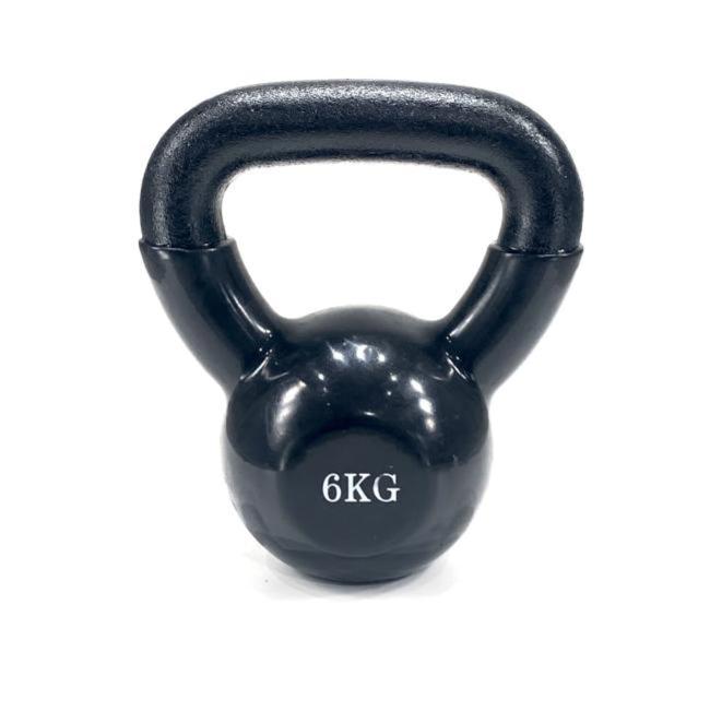 FitNord Vinylbelagd Kettlebell 6 kg