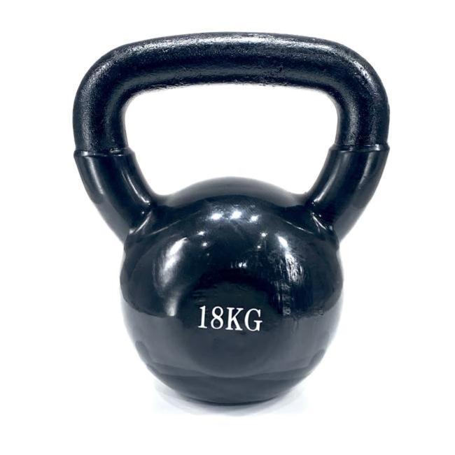 FitNord Vinylbelagd Kettlebell 18 kg