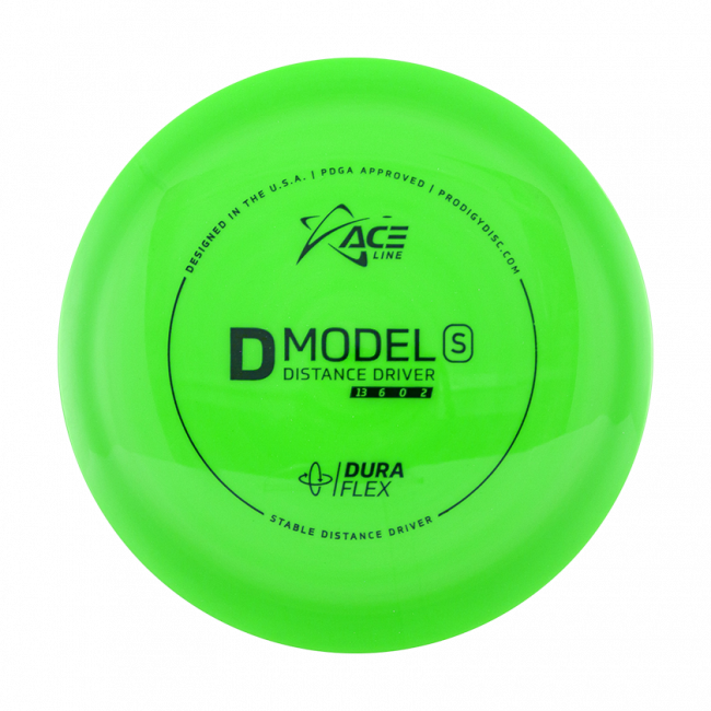 Prodigy Disc ACE Line D Model S DuraFlex Frisbee Golf Disc Grön