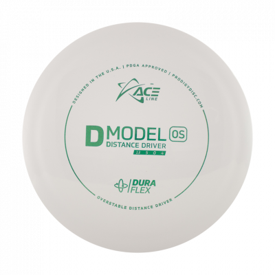 Prodigy Disc ACE Line D Model OS DuraFlex Frisbee Golf Disc, Vit