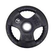 Viktskiva 10 kg, FitNord Tri-Grip
