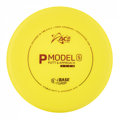 Prodigy Disc ACE Line P Model S BaseGrip Frisbee golf disc, Gul