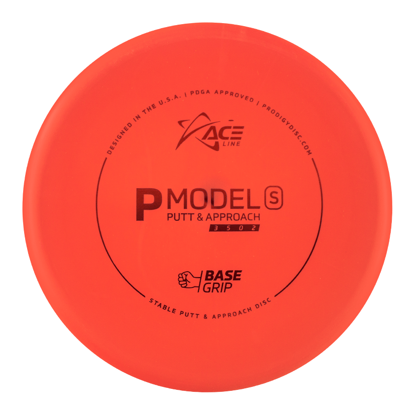 Prodigy Disc ACE Line P Model S BaseGrip Frisbee golf disc, Röd