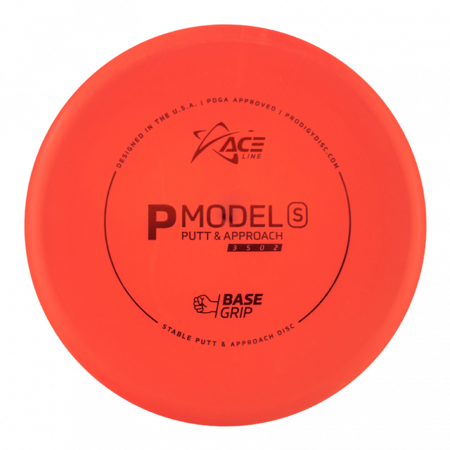 Prodigy Disc ACE Line P Model S BaseGrip Frisbee golf disc, Röd